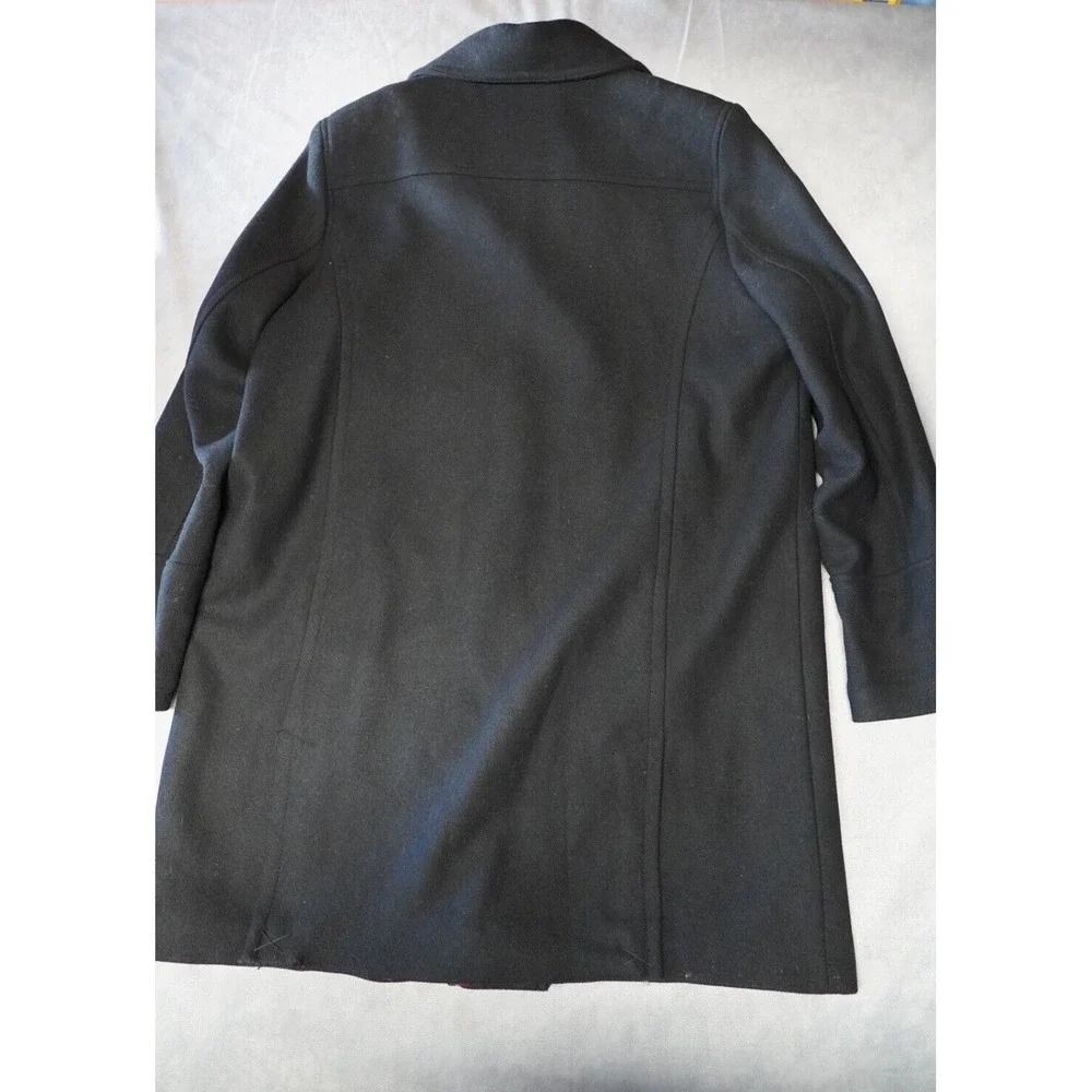 NWT Worthington Women's Black Coat Wool Blend Size XL Full Zip‎ Retail $200